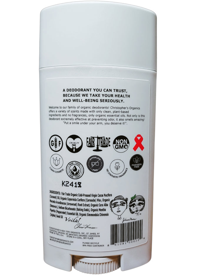 MR. AND MRS. PEPPERMINT ORGANIC DEODORANT