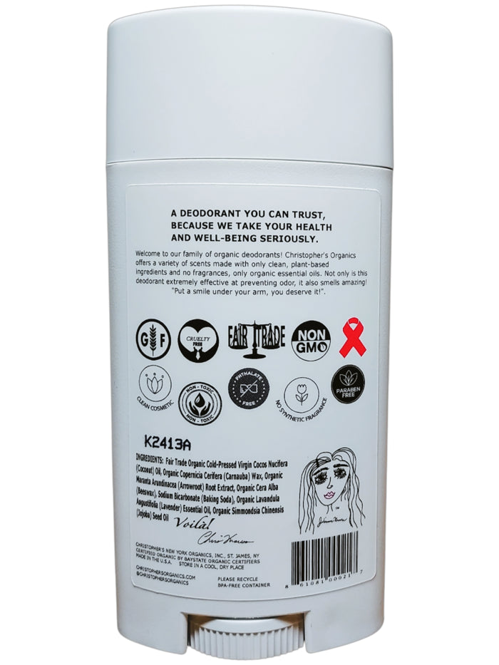 LADY LAVENDER ORGANIC DEODORANT