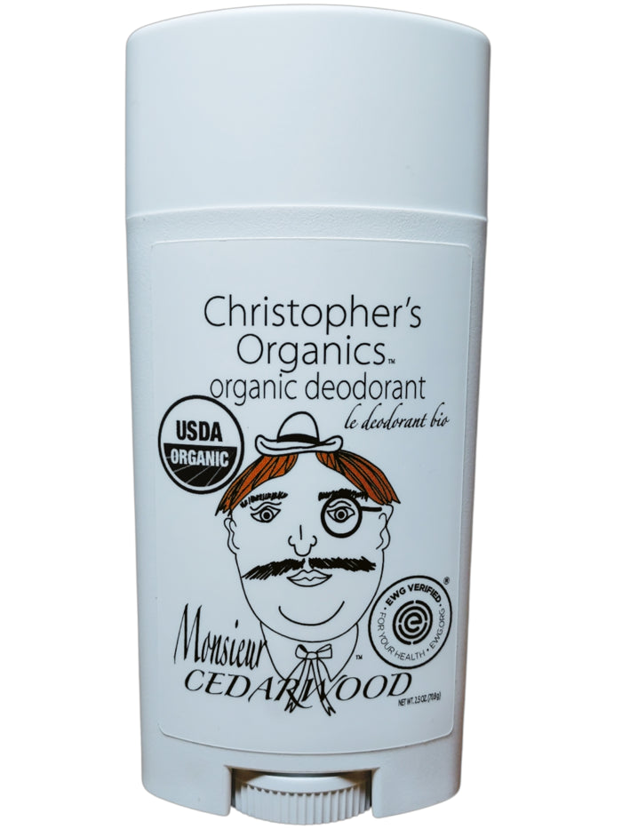 MONSIEUR CEDARWOOD ORGANIC DEODORANT
