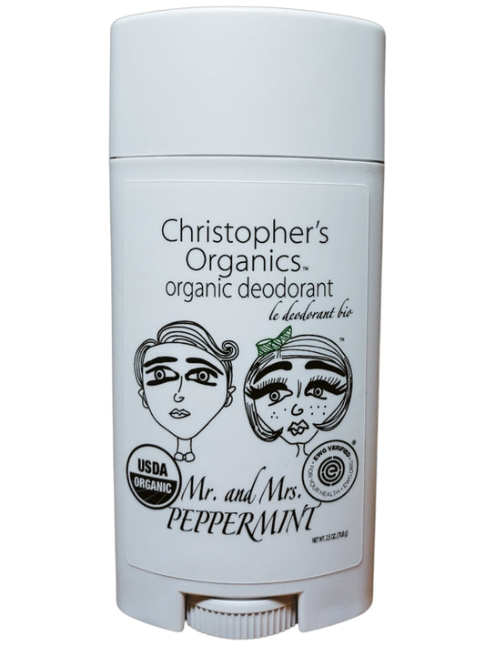 MR. AND MRS. PEPPERMINT ORGANIC DEODORANT