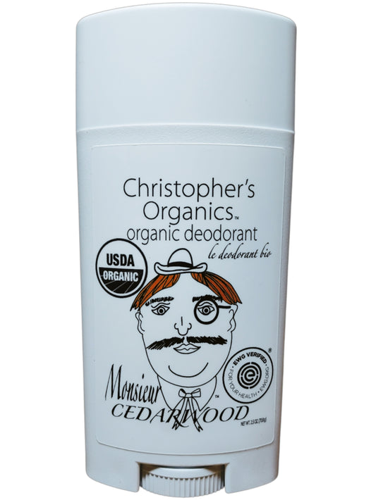 MONSIEUR CEDARWOOD ORGANIC DEODORANT