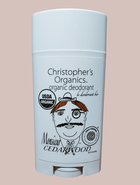 MONSIEUR CEDARWOOD ORGANIC DEODORANT