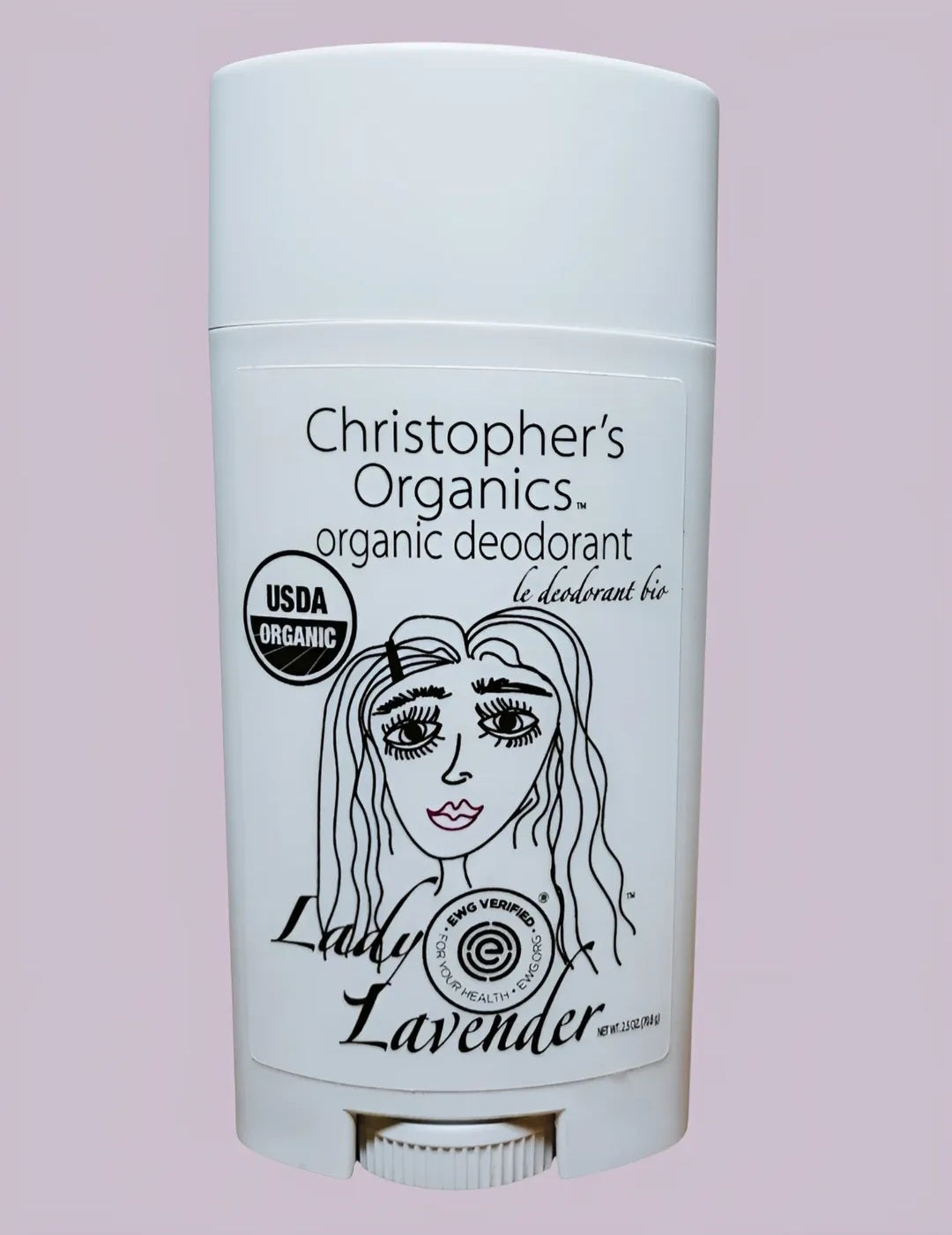 Lavender Organic Aluminum-Free Deodorant | Christopher's Organics