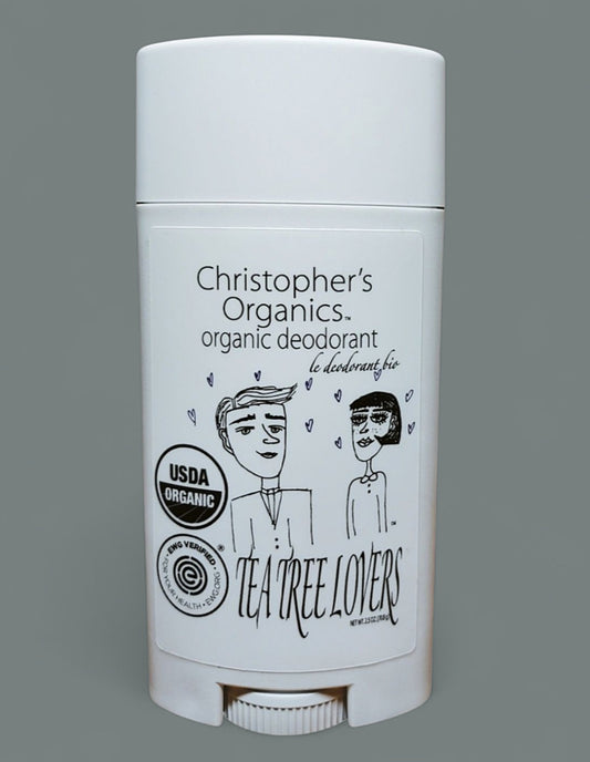 TEA TREE LOVERS ORGANIC DEODORANT