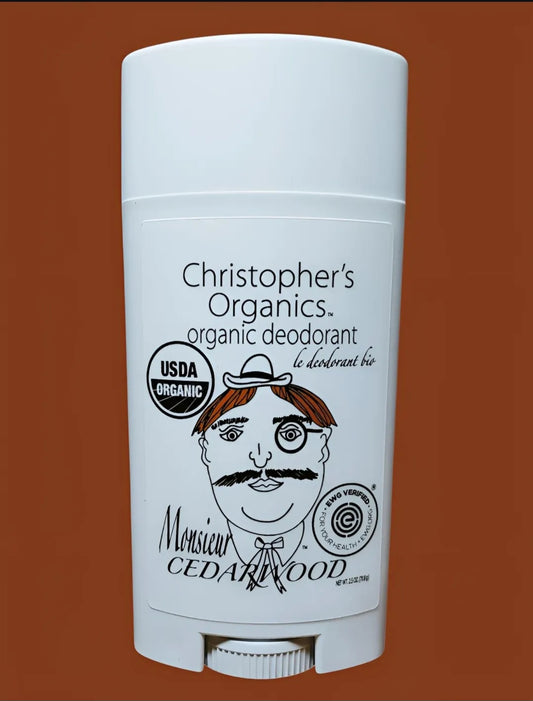 Monsieur Cedarwood Organic Deodorant